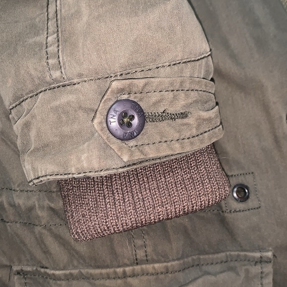 Aritzia TNA Griffith Convertable Parka In Military Green S - Picture 10 of 10